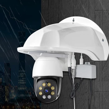 Schutzhüllen Schild Wand Wasserdichte Regenschutz Turret Dome Kameras Schutz Box Sicherheit Kamera Schutz Fall