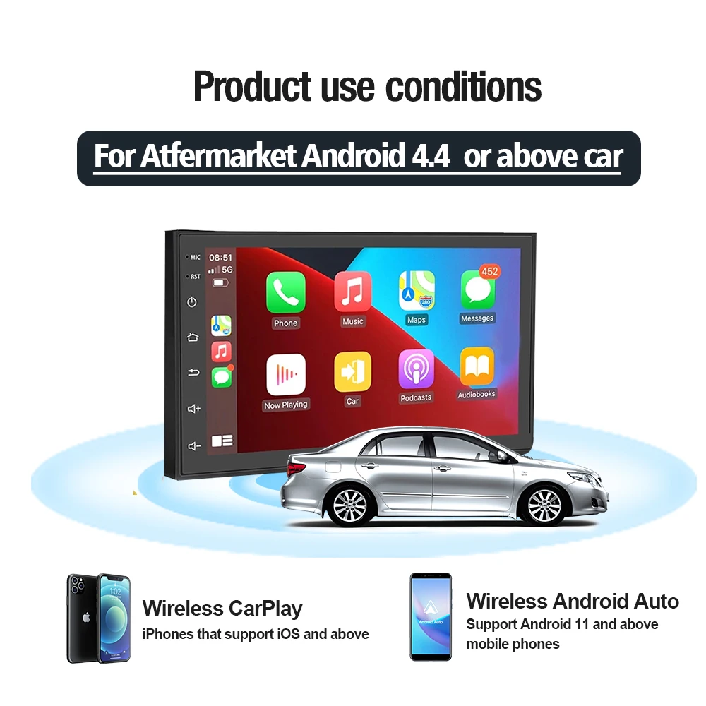 CarlinKit Kabelgebundener oder kabelloser CarPlay-Adapter – Bild 3