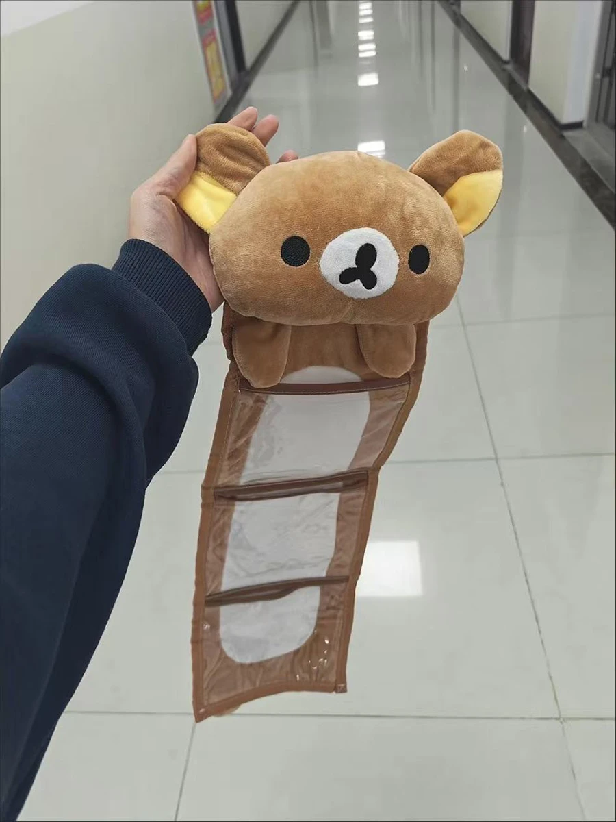 Kawaii Wandbehang Aufbewahrungstasche Cartoon Bär Tür Hängetasche – Bild 6