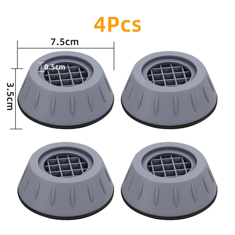 Anti Vibration Füße Pads Wasserdichte Beine Slipstop Stille (4 Stück) – Bild 2