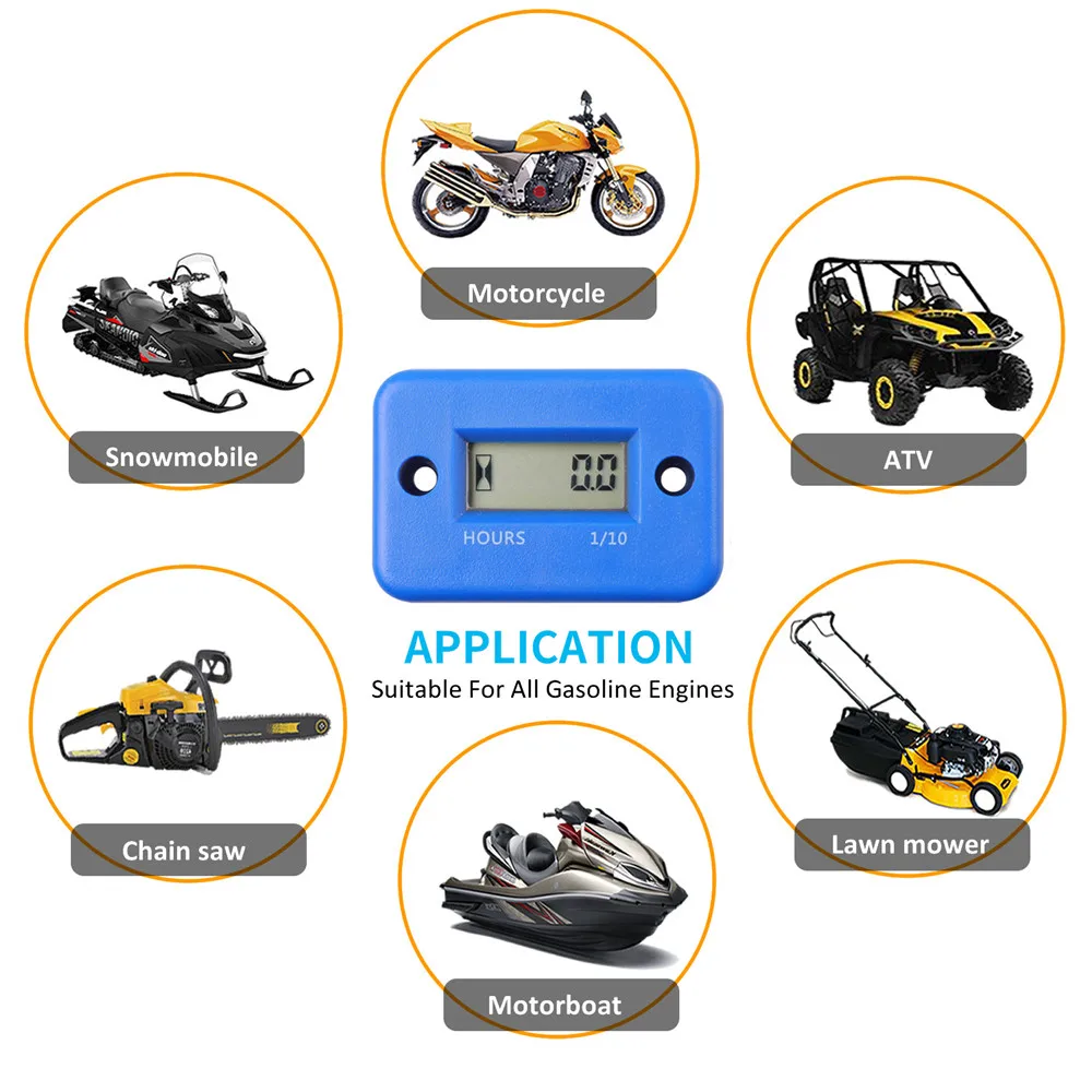 Motorradteile: Tragbarer digitaler Drehzahlmesser – Bild 6