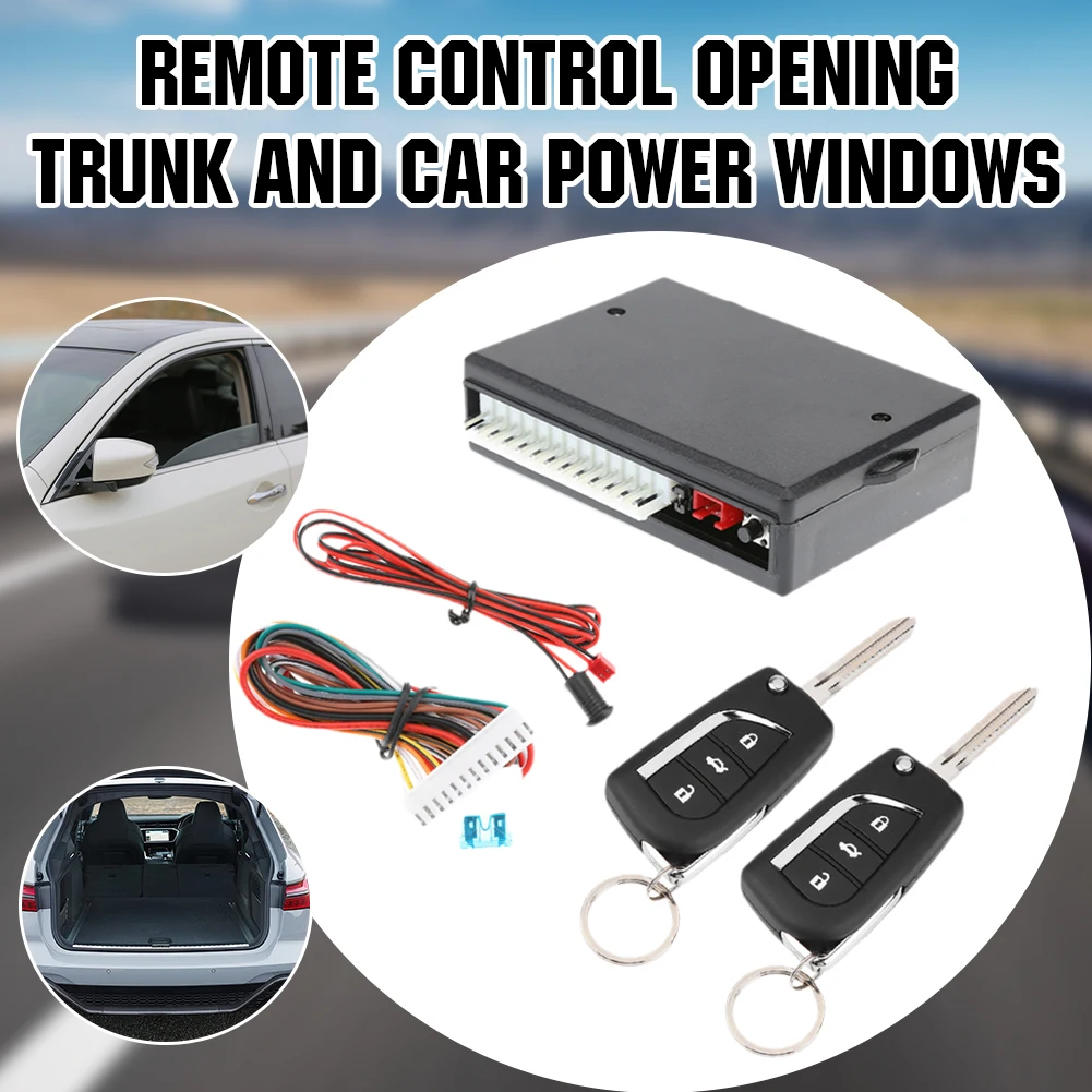 Auto Auto Keyless Entry System Fernbedienung Zentralverriegelung Kit – Bild 3