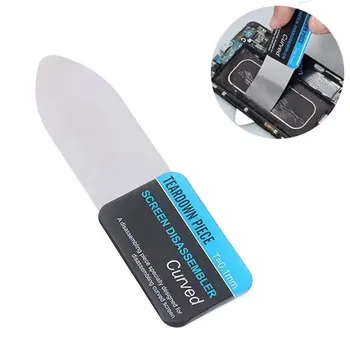 Stahl Metall Handy Gebogene LCD Bildschirm Spudger Öffnung Hebeln Karte Werkzeuge Ultra Dünne Flexible Handy