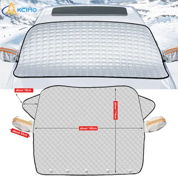 Auto Windschutzscheibe Schnee Anti-UV Schild für Winter 1 Stück Auto Abdeckung Frontscheibe Anti Ice Frost