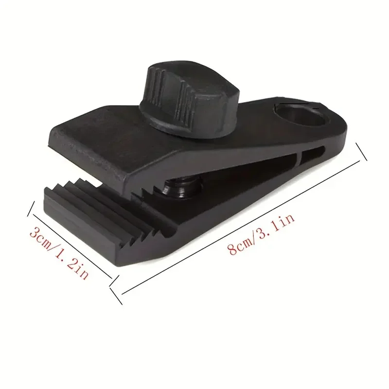 10er-Pack Zeltklammern und Karabiner-Set, winddichte, verstärkte – Bild 6