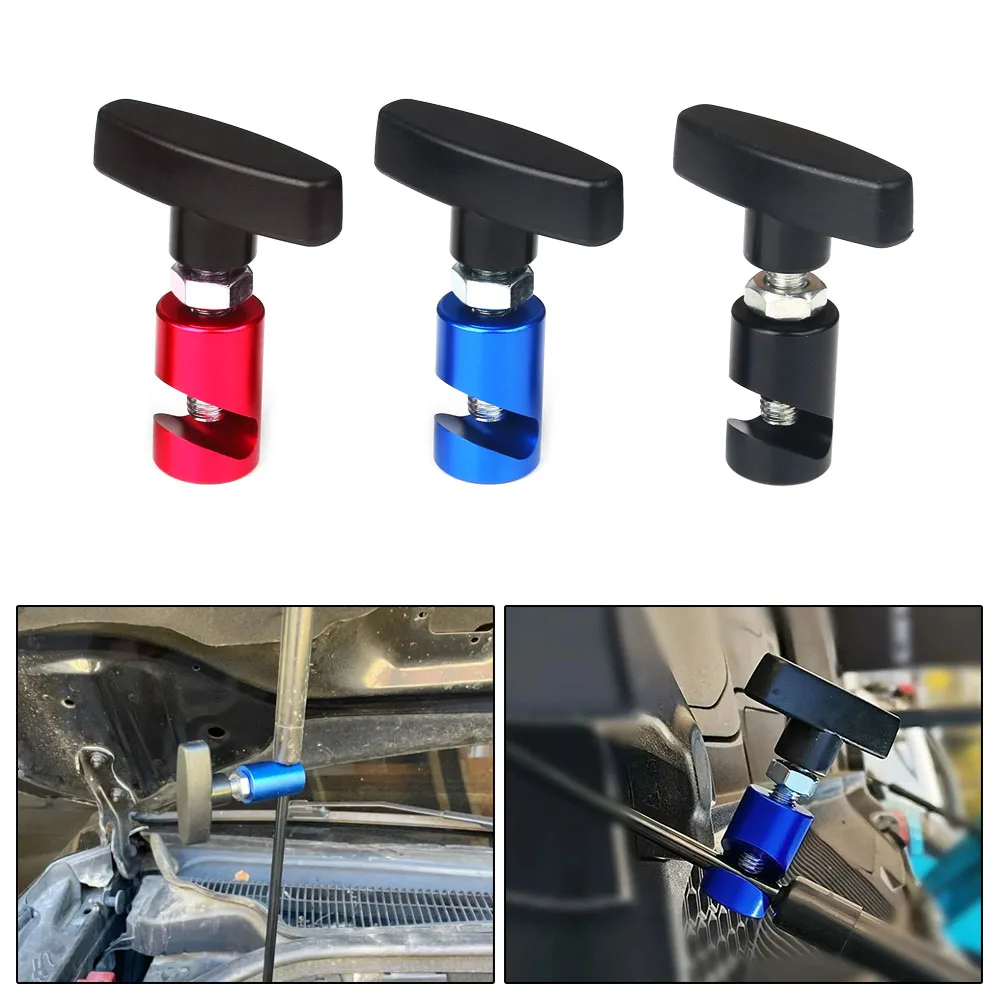 Auto Haube Halter Universal Anti Slip Clamp Gas Strut Sicherheit Befestigungs Werkzeug Haube Luftdruck Motor
