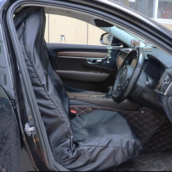 Autositzbezug für vordere und hintere Sitze, wasserdichte Antifouling-Staubschutzhüllen