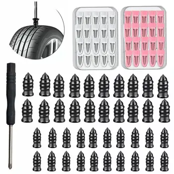 Auto Vakuum Reifen Reparatur Nagel Reifen Reparatur Werkzeug Set Autos Lkw Gummi Reifen Punktion Motorrad