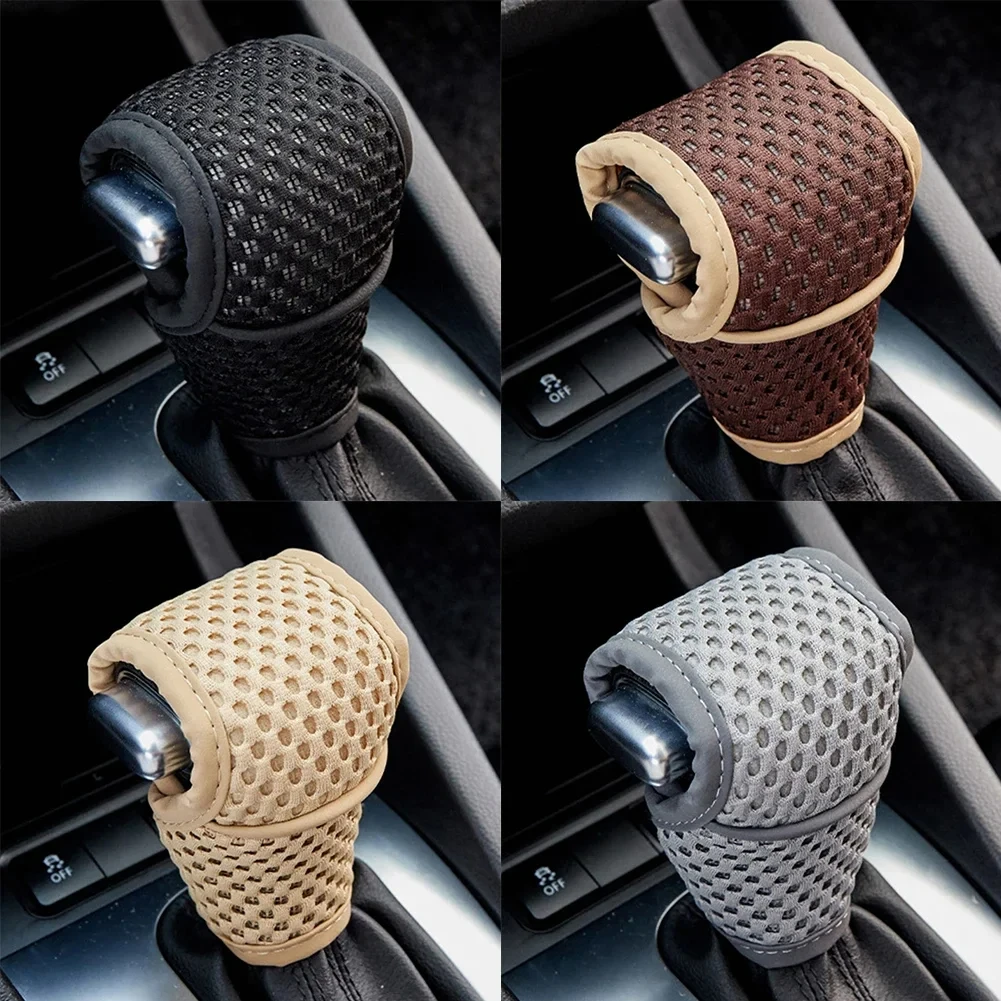 Auto Schaltknauf Abdeckung Getriebe Shift Nicht Slip Grip Griff Schutz – Bild 2