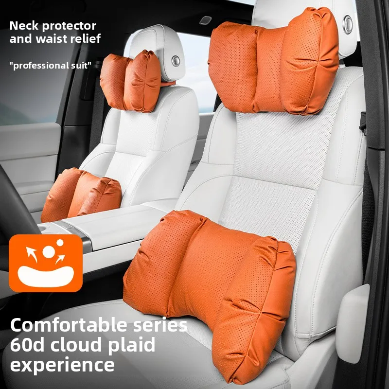 Universelles Auto-Kopfstützenkissen aus Latex, Nackenkissen – Bild 2