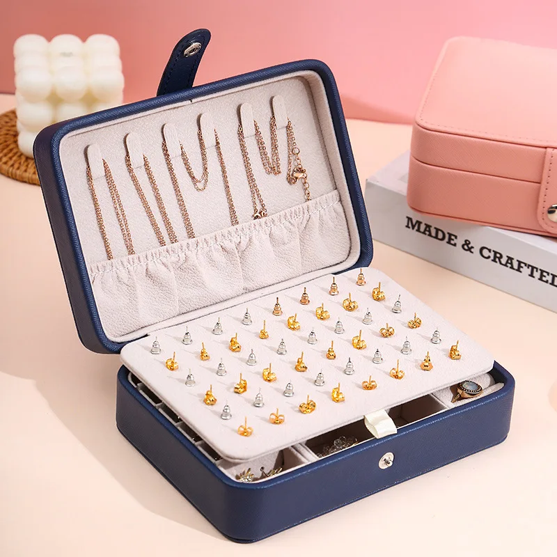 Tragbare Schmuck-Aufbewahrungsbox, 2023, neue High-End-Exquisite – Bild 3