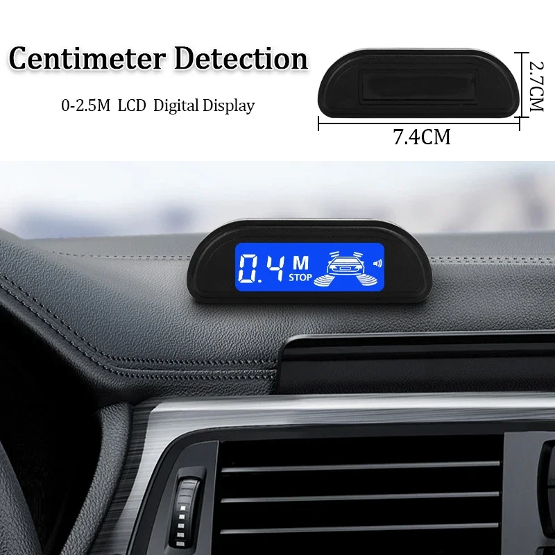 Hippcron Auto-Parksensor-Set mit Auto Parktronic Reverse LED-Monitor – Bild 2
