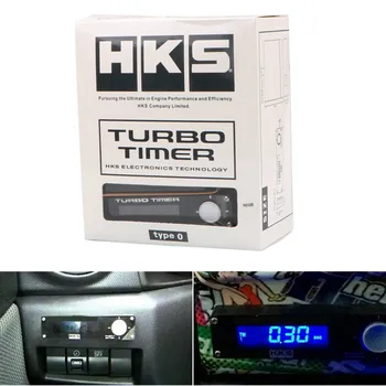 Auto Turbo Timer Weiß/Rot/Bule Didital Led Display HUD Universial Auto Accessiores