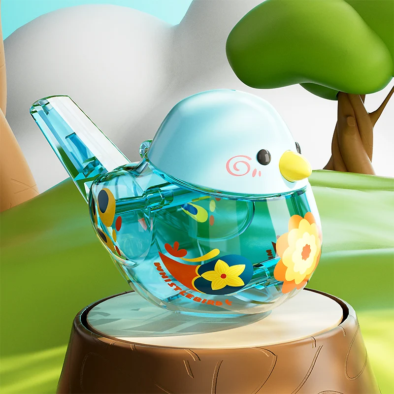 Wasser-Vogel-Pfeifenspielzeug für Kleinkinder, Kinder, Musikinstrument-Trainingsgerät für Babys, Anruf-Design