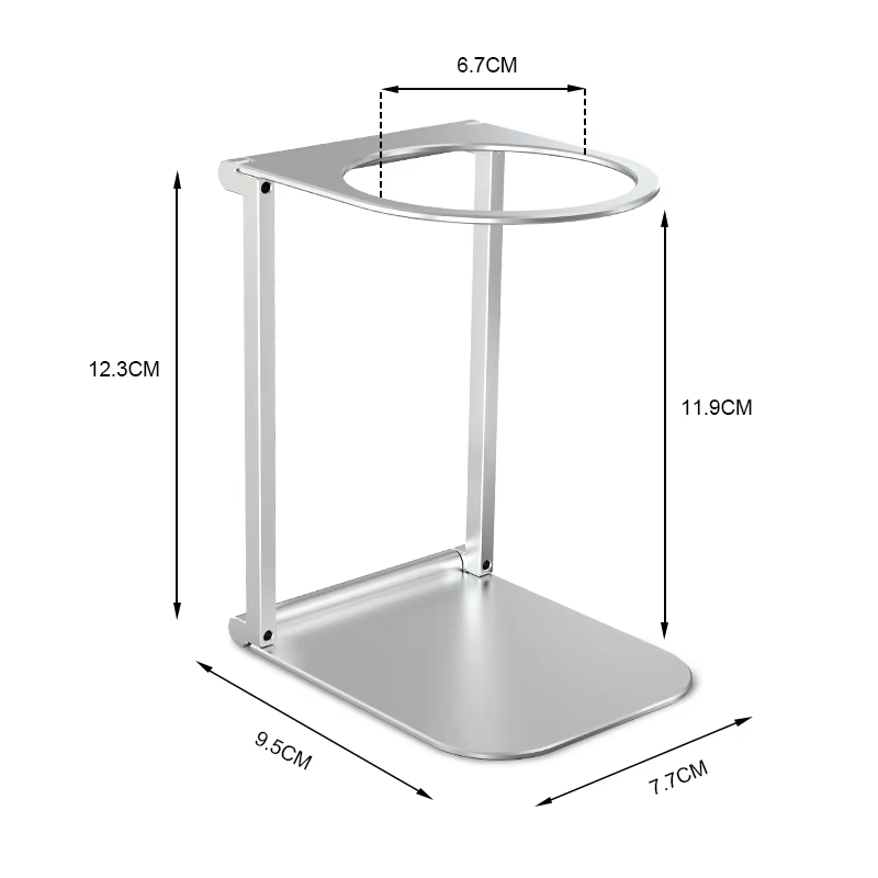 Faltbare Kaffee Tropf Halter Aluminium Legierung Unterstützung Stehen Für Drahtlose Elektrische Tragbare