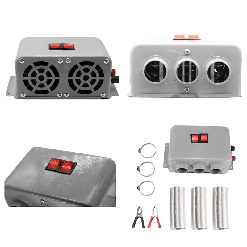 800 W Auto-Heizlüfter, 12/24 V, Abtauen, Nebel und Schnee, elektrische – Bild 3