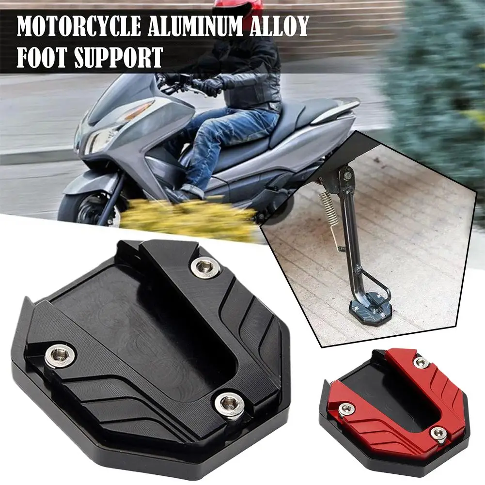 Aluminium-Legierung Motorrad-Seitenständer-Verlängerung Fußstütze – Bild 3