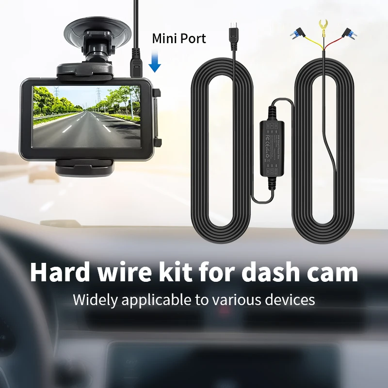 24H Parküberwachung Step-Down Line GPS Mini USB/Typ-C Adapter für alle – Bild 3