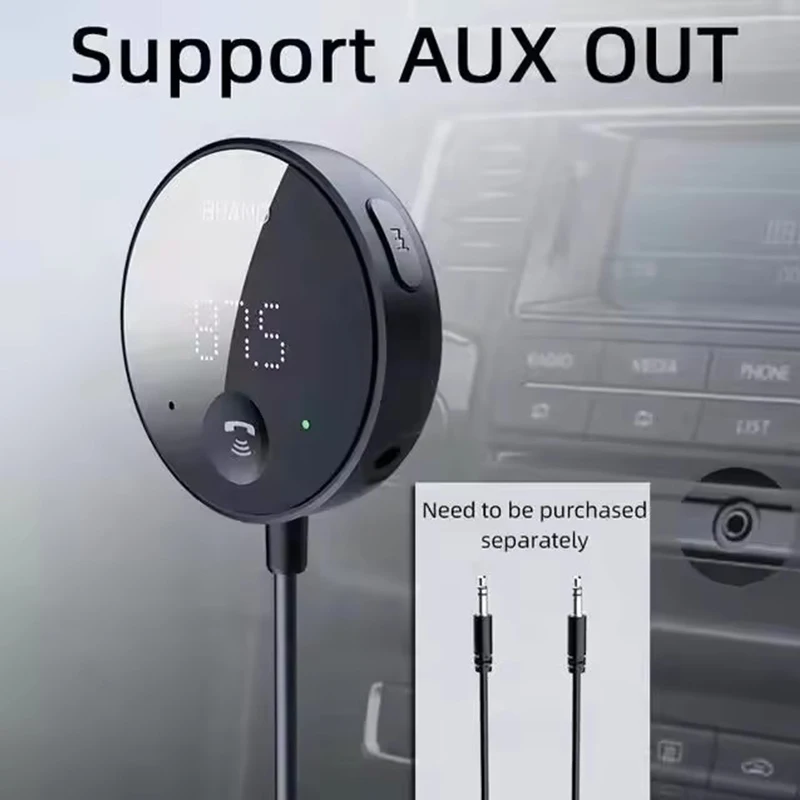 Bluetooth 5,0 Car Audio Sender Freis prec heinrich tung Wireless FM – Bild 4