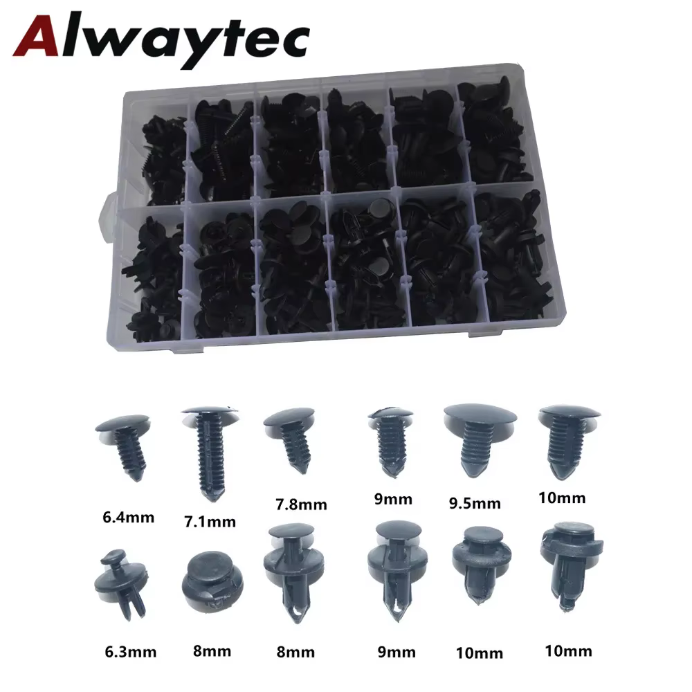 Universal Auto Mixed Verschluss Auto Clips Fahrzeug Retainer Niet Tür Panel Kotflügel Liner Stoßstange