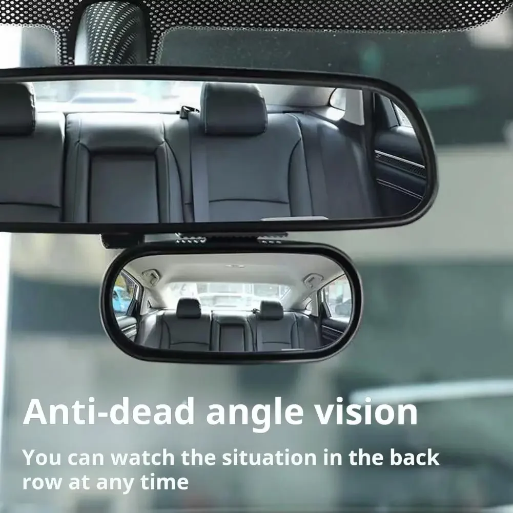 Auto Rückspiegel Breite Sicht Einstellbare Winkel Rückspiegel Hilfs Spiegel Universal Rechteckigen Toter