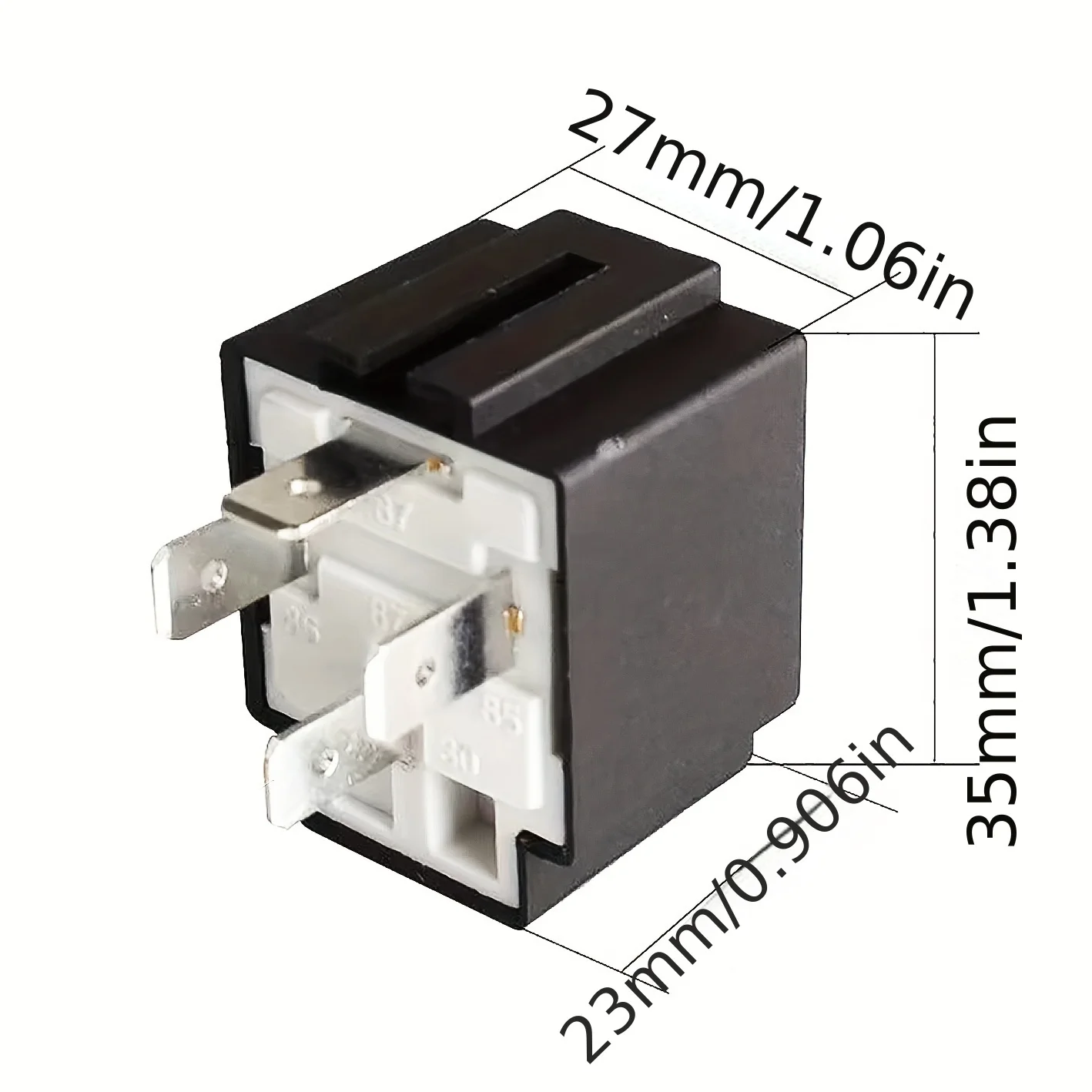 Auto-Relais mit Sicherung 12V/24V, 30A Sicherung, 4-PIN/5-PIN – Bild 2
