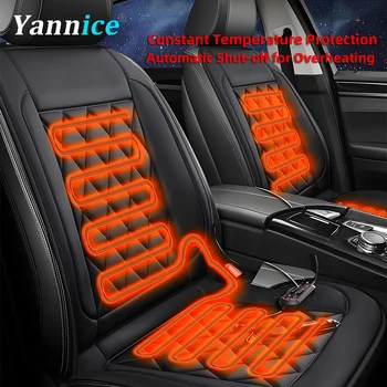 12V Universal Auto Beheizte Sitze Kissen Schnelle Heizung Auto Sitzbezüge Warme Winter Auto Zubehör Heizung