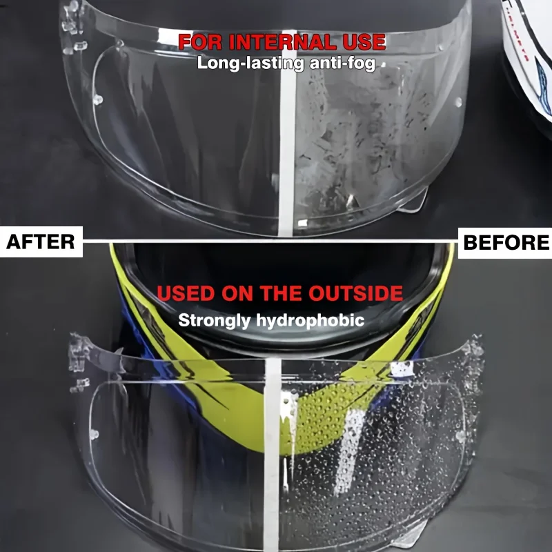 Motorrad Helm Wasser Abweisend Spray Anti Regen Beschichtung Für Auto – Bild 4