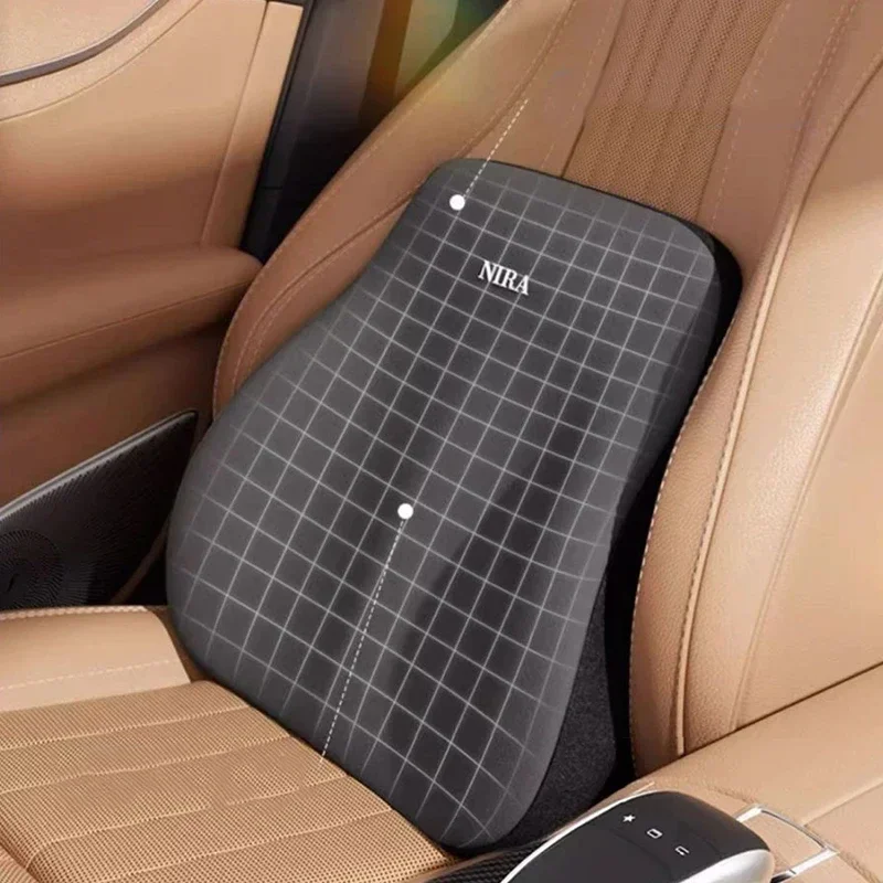 Memory Foam Auto Universal Kopfstütze Lendenkissen Rückenkissen – Bild 5
