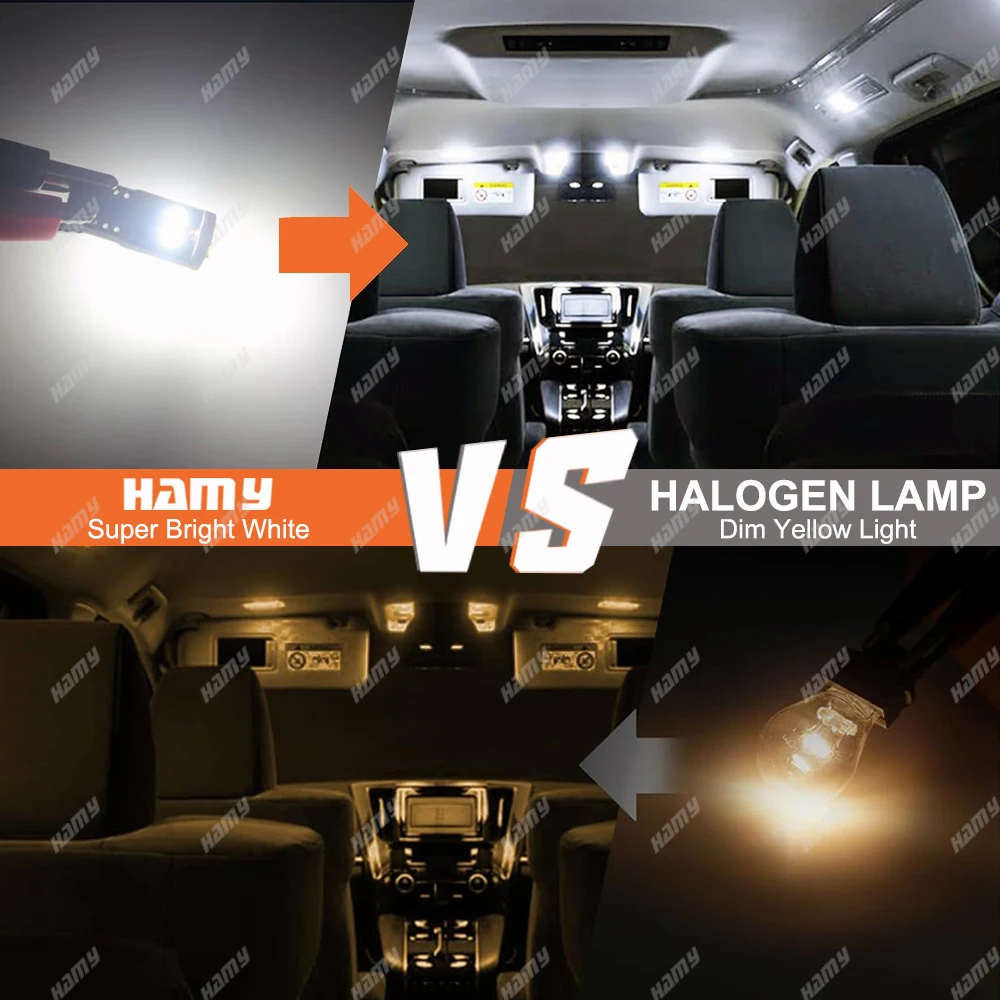 T10 w5w LED-Lampe Canbus Auto Innen kuppel Tür Handschuh fach – Bild 5