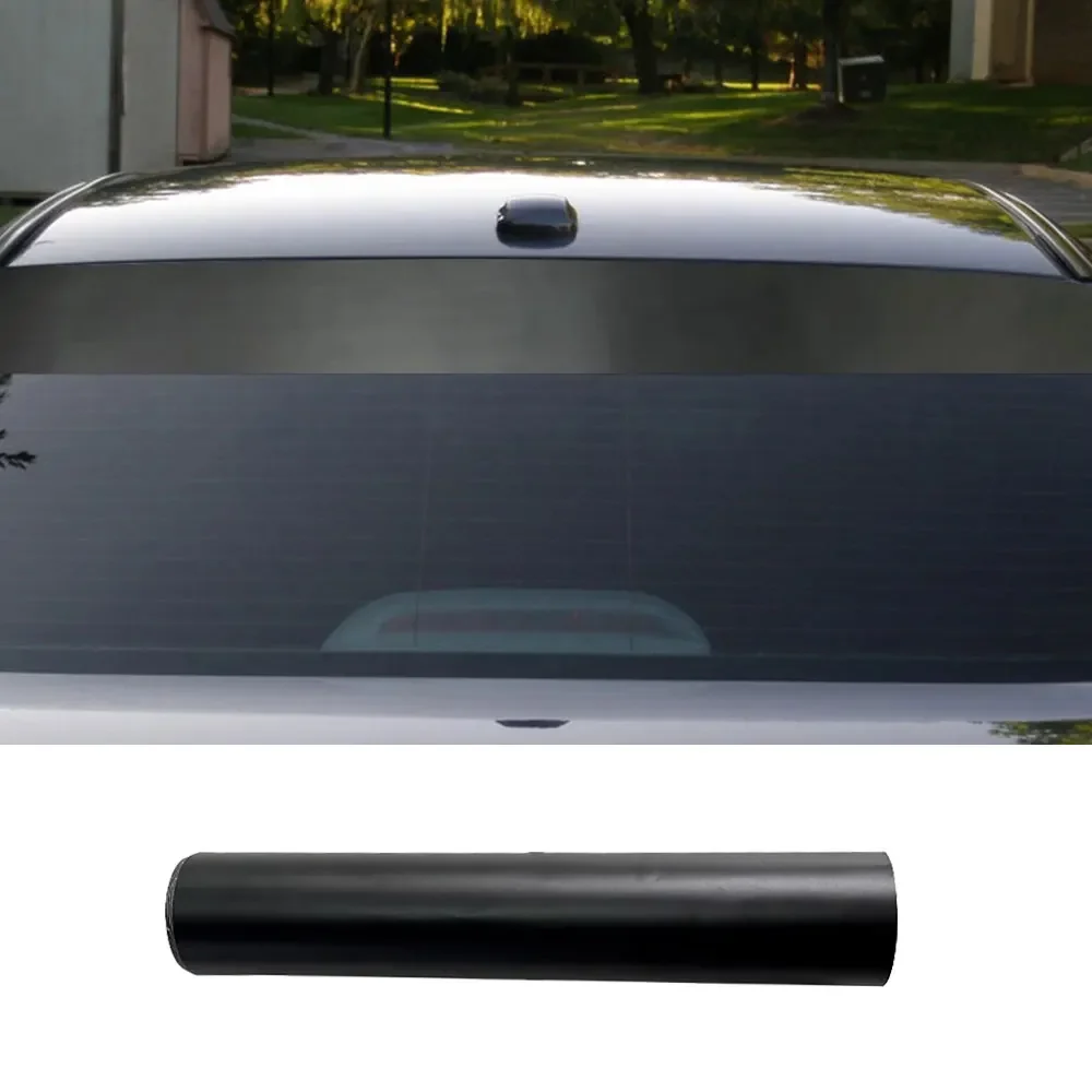Universal Auto Außen Zubehör Auto Matte Schwarz Sonne Streifen – Bild 2