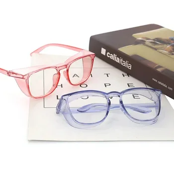 Schutzbrille, Nebelbrille, Schutzbrille mit Seitenschutz, Anti-Blaulicht-Schutzbrille für Männer und Frauen