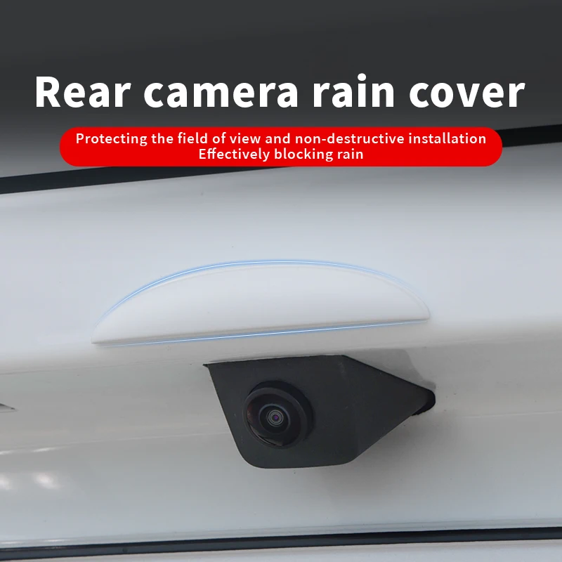 Auto Rückfahr Hinten Kamera Regen Abdeckung ABS Regen-Proof Auto – Bild 5