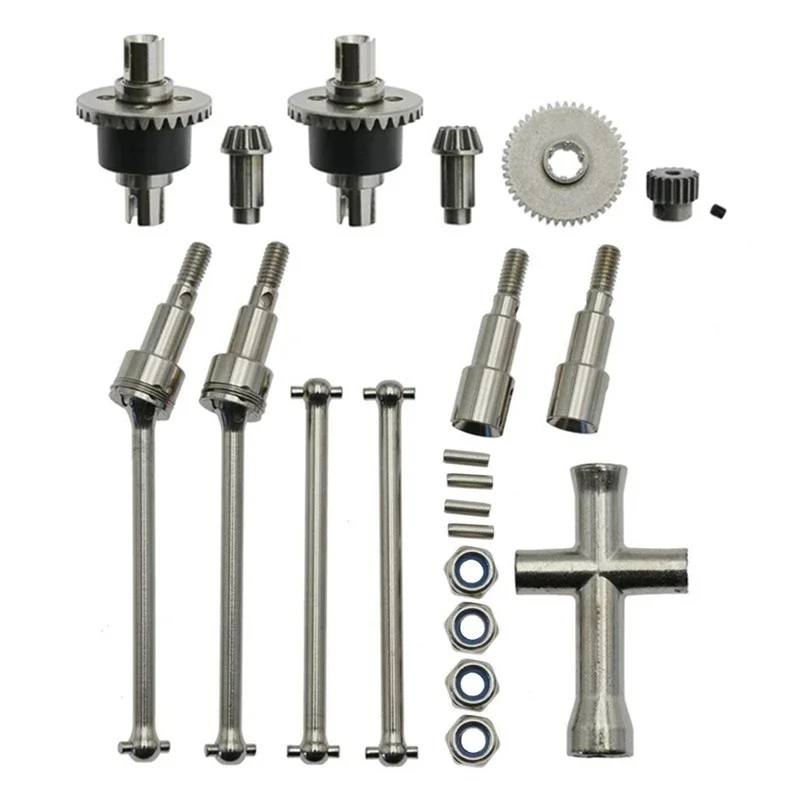 SCY 16101 PRO 16102 PRO 16103 PRO RC Auto Bürstenlose Metall Upgrade – Bild 2