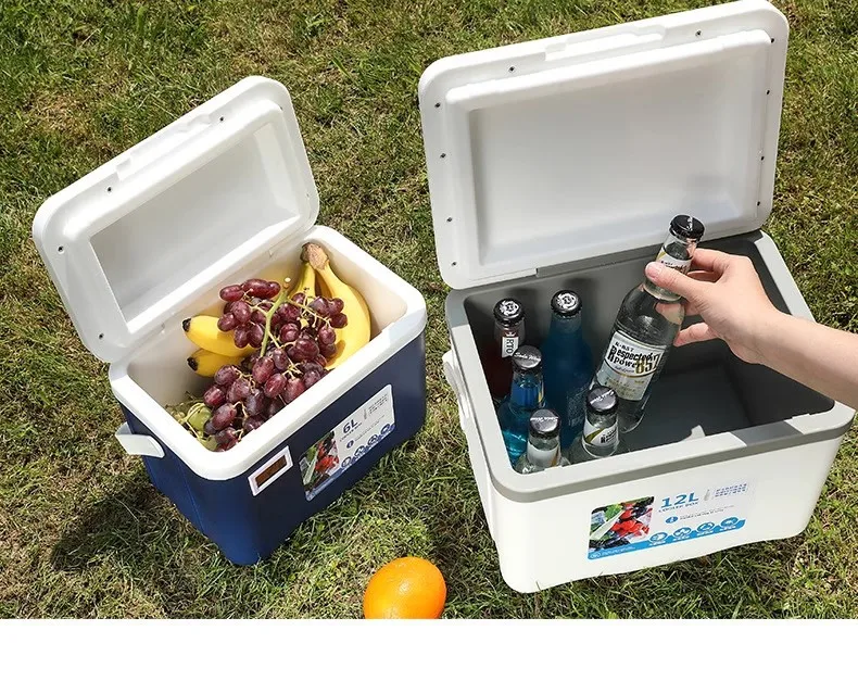 Tragbare, isolierte 12-Liter-Kühlbox - Outdoor-Camping-, Picknick – Bild 3