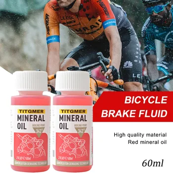 60ML Fahrrad Bremse Mineralöl System Flüssigkeit Radfahren Mountainbikes hydraulische Scheibenbremse Öl