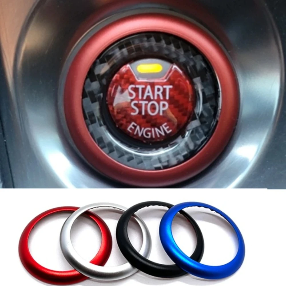Auto Motor Start Stop System Schalter Taste Ring Zündung Für Infiniti QX50 QX60 Q50 Q60 QX80 Auto Dekoration