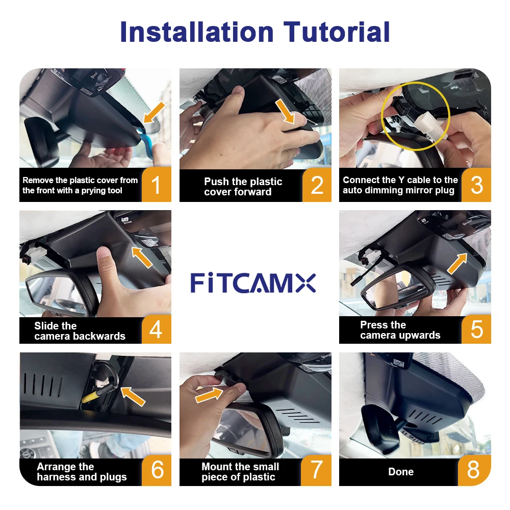 Fitcamx 4K Dash Cam für Hyundai Tucson 3./4. Generation 2016-2026 – Bild 6