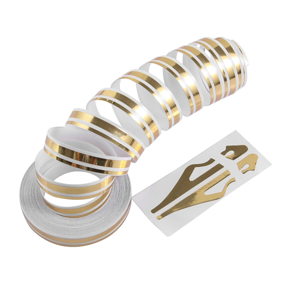 1 Rolle 12 mm Streifen Nadelstreifen Steamline Double Line Klebeband – Bild 4