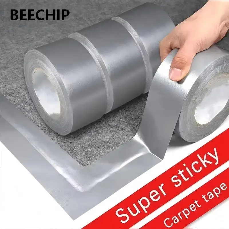 Beechip Superklebendes Gewebeklebeband Teppichbindung Bodenbelag Wasserdichtes
