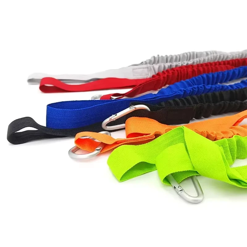 DIZETION 1PC elastische Kajak-Paddel-Leine verstellbar – Bild 5