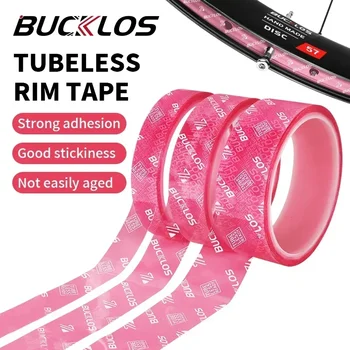 BUCKLOS MTB Fahrrad Tubeless Felgenbänder 10M MTB Reifen Liner Vakuum Reifen Pad 17-35MM Rennrad Felgenband