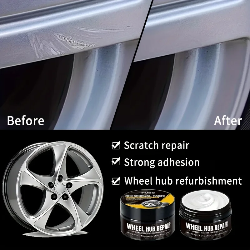 Kratzer-Überholungspaste für Autofelgen, Reparaturpaste – Bild 2