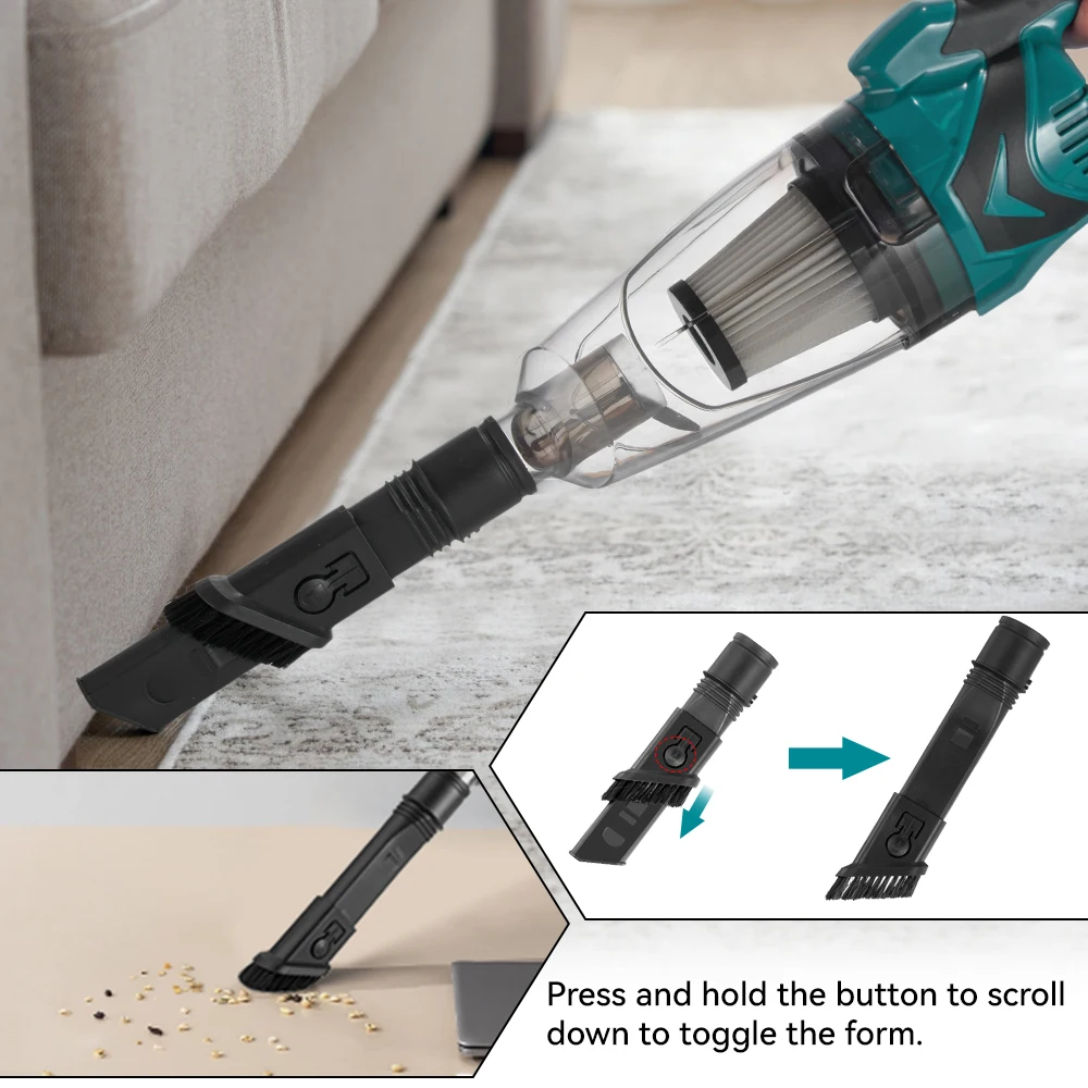 Elektrische Handheld Wireless Staubsauger Cordless Vakuum Hause Auto – Bild 6