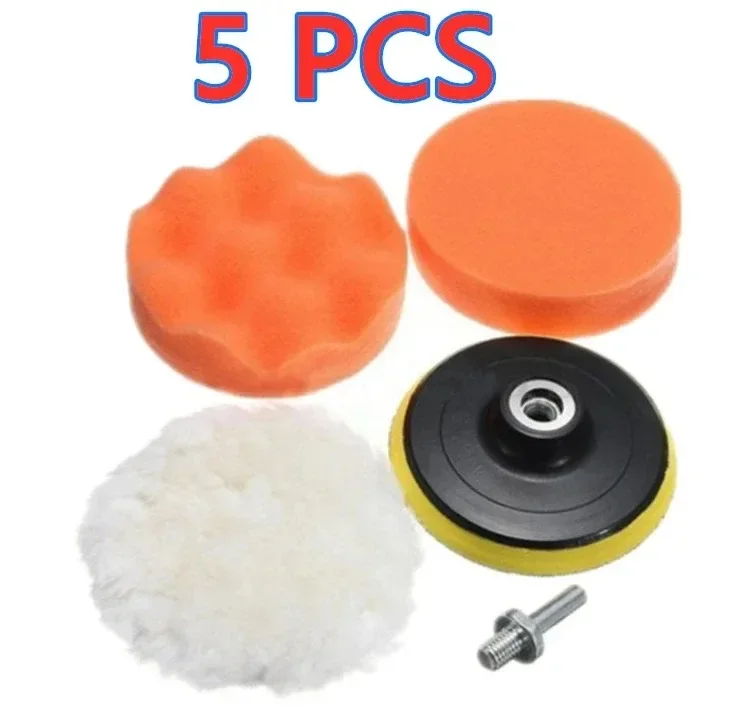 Auto Polieren Schwamm Pads Kit Schaum Pad Puffer Kit Polieren Maschine Wachs Pads für Auto Motorrad Motor