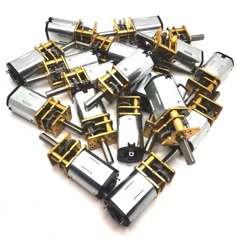 DC 3V/6V/12V N20 Mini Micro Metallgetriebemotor mit Zahnrad DC-Motoren – Bild 6