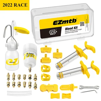Fahrrad hydraulische Scheibenbremse Ölentlüftungsset Werkzeuge Ezmtb 2022 PRO für SHIMANO, SRAM, Avid, MAGURA