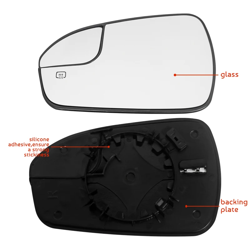 Ford Fusion 2013-2020 USA-Version Seitenspiegelglas-Ersatz Links – Bild 4