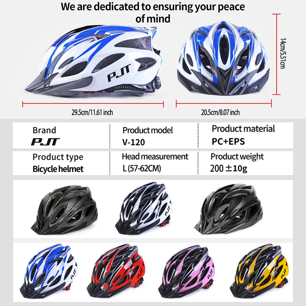 PMT Neue Radfahren Helm Komfort Futter Leichte Hohl Reiten Sicherheit – Bild 2