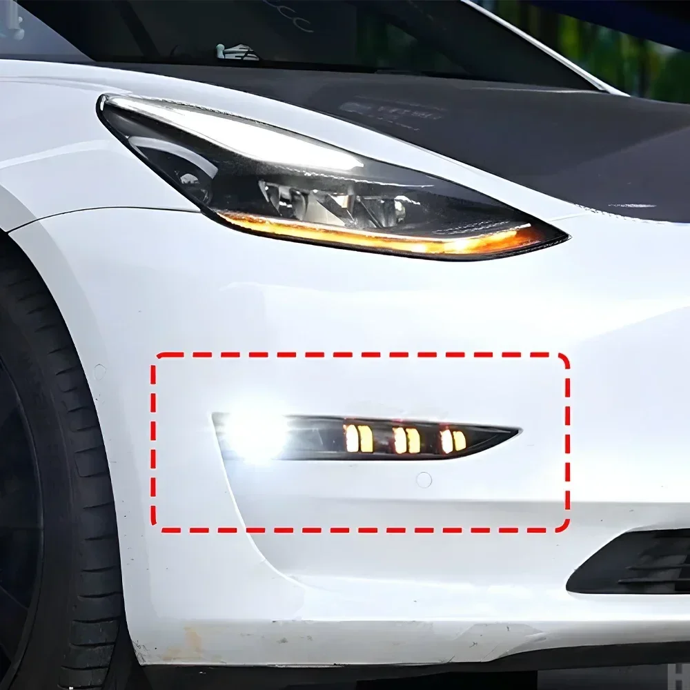 Tesla Modell 3 Modell Y 2019-2023 Front Stoßstange Trim Zubehör – Bild 6
